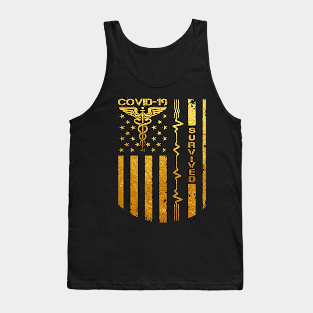 covid-19 survived,coronavirus survivor Tank Top by Vitntage